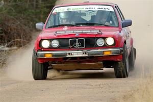 Levi Johnson / Griffin Johnson BMW 325e on SS1.