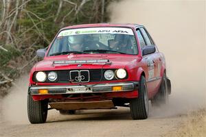 Levi Johnson / Griffin Johnson BMW 325e on SS1.