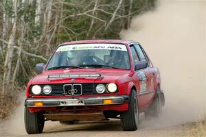 Levi Johnson / Griffin Johnson BMW 325e on SS1.