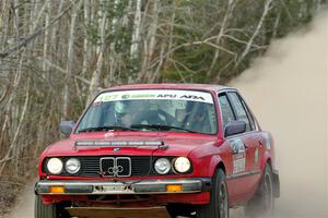 Levi Johnson / Griffin Johnson BMW 325e on SS1.