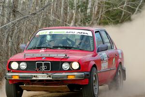 Levi Johnson / Griffin Johnson BMW 325e on SS1.