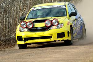 Scott Putnam / Jon Atkins Subaru WRX STi on SS1.