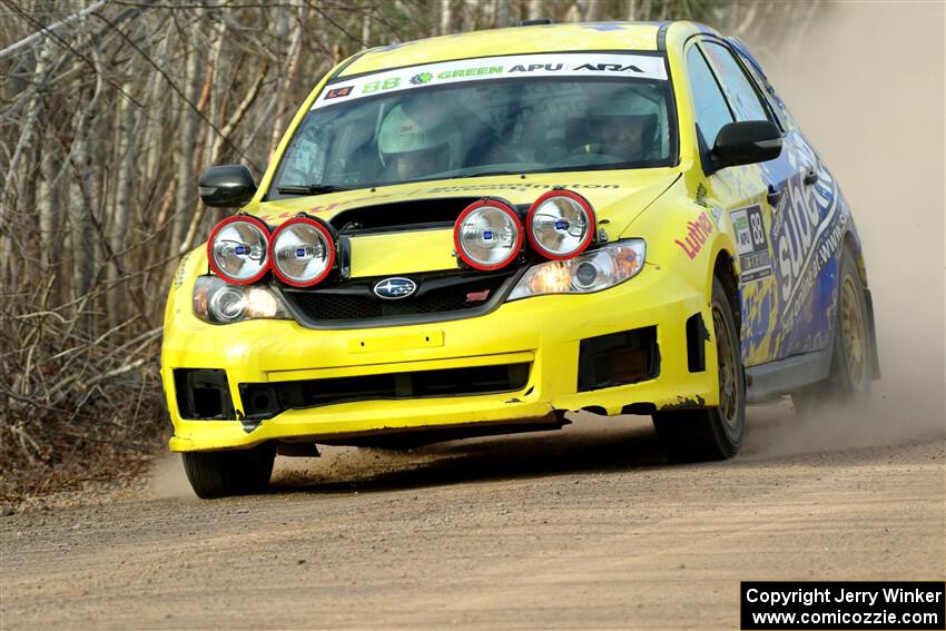 Scott Putnam / Jon Atkins Subaru WRX STi on SS1.