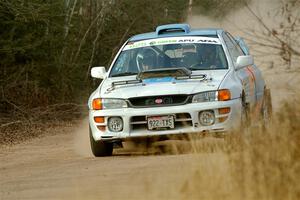 Tyler Matalas / Tim Sword Subaru Impreza LX on SS1.