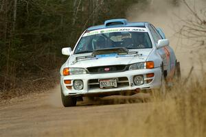 Tyler Matalas / Tim Sword Subaru Impreza LX on SS1.