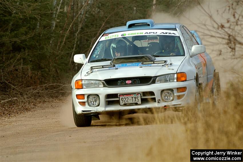 Tyler Matalas / Tim Sword Subaru Impreza LX on SS1.