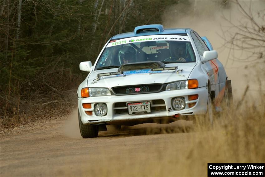 Tyler Matalas / Tim Sword Subaru Impreza LX on SS1.