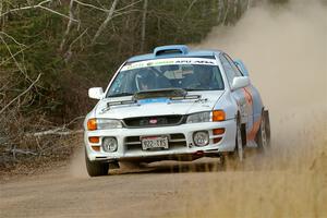 Tyler Matalas / Tim Sword Subaru Impreza LX on SS1.