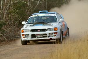 Tyler Matalas / Tim Sword Subaru Impreza LX on SS1.