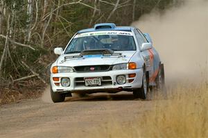 Tyler Matalas / Tim Sword Subaru Impreza LX on SS1.