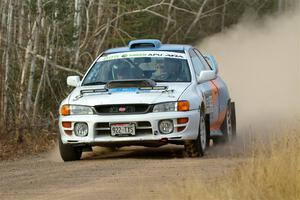 Tyler Matalas / Tim Sword Subaru Impreza LX on SS1.