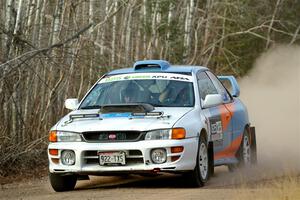 Tyler Matalas / Tim Sword Subaru Impreza LX on SS1.