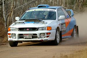 Tyler Matalas / Tim Sword Subaru Impreza LX on SS1.