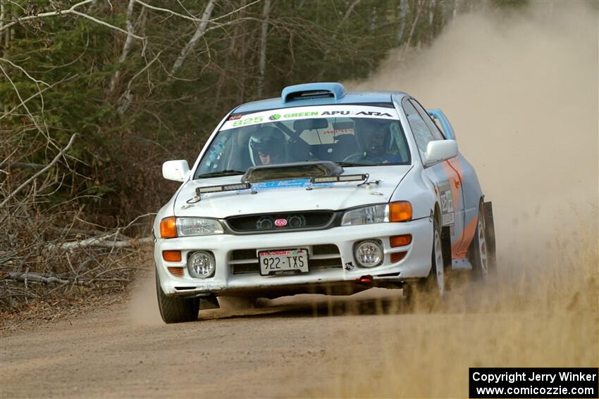 Tyler Matalas / Tim Sword Subaru Impreza LX on SS1.