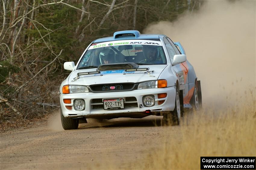 Tyler Matalas / Tim Sword Subaru Impreza LX on SS1.