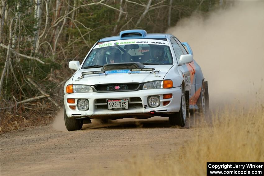 Tyler Matalas / Tim Sword Subaru Impreza LX on SS1.