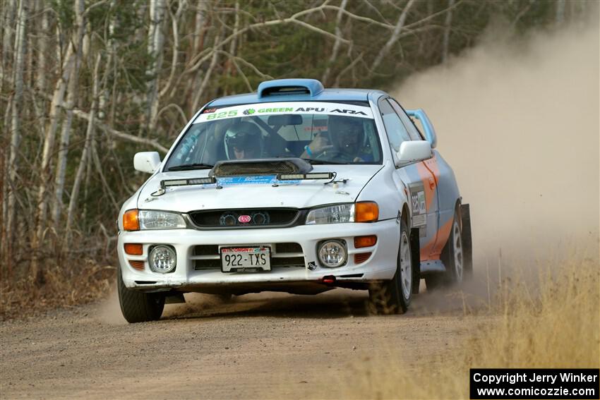 Tyler Matalas / Tim Sword Subaru Impreza LX on SS1.