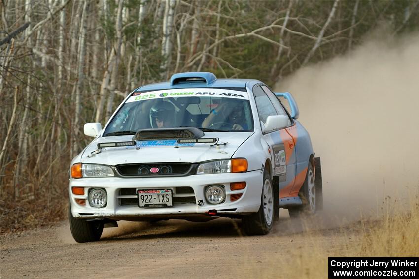 Tyler Matalas / Tim Sword Subaru Impreza LX on SS1.