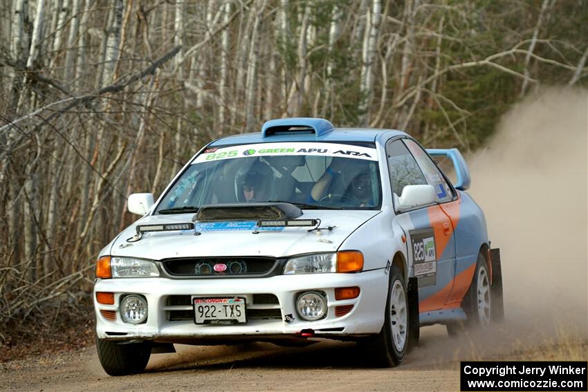 Tyler Matalas / Tim Sword Subaru Impreza LX on SS1.