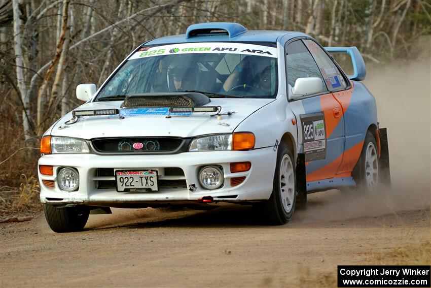 Tyler Matalas / Tim Sword Subaru Impreza LX on SS1.