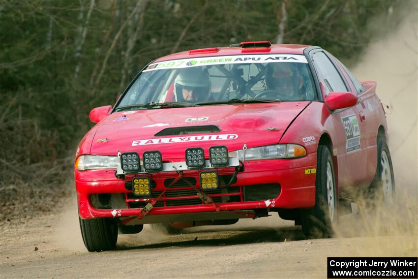 Rob Dupree / Michael Funk Mitsubishi Eclipse GSX on SS1.