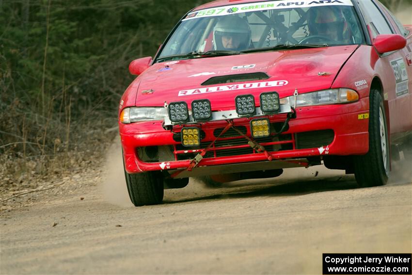 Rob Dupree / Michael Funk Mitsubishi Eclipse GSX on SS1.