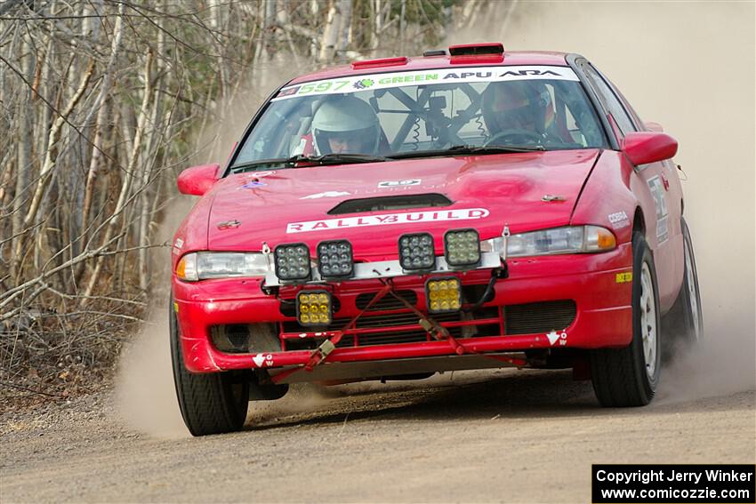 Rob Dupree / Michael Funk Mitsubishi Eclipse GSX on SS1.