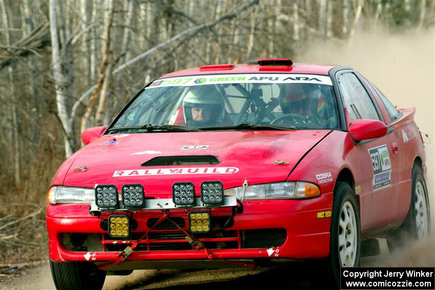 Rob Dupree / Michael Funk Mitsubishi Eclipse GSX on SS1.