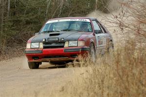 Neil CarlinSchauer / Tim Kohlmann Ford Mustang SVO on SS1.