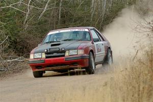 Neil CarlinSchauer / Tim Kohlmann Ford Mustang SVO on SS1.