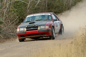 Neil CarlinSchauer / Tim Kohlmann Ford Mustang SVO on SS1.