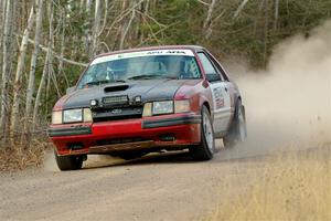 Neil CarlinSchauer / Tim Kohlmann Ford Mustang SVO on SS1.