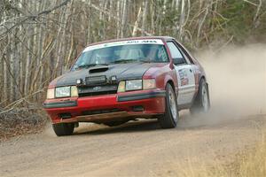 Neil CarlinSchauer / Tim Kohlmann Ford Mustang SVO on SS1.