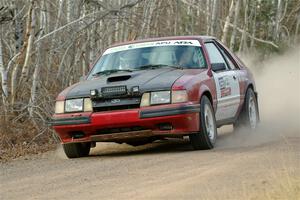 Neil CarlinSchauer / Tim Kohlmann Ford Mustang SVO on SS1.