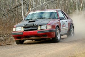 Neil CarlinSchauer / Tim Kohlmann Ford Mustang SVO on SS1.