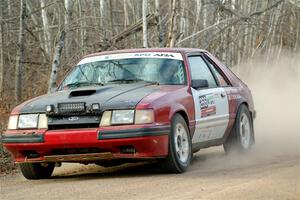 Neil CarlinSchauer / Tim Kohlmann Ford Mustang SVO on SS1.