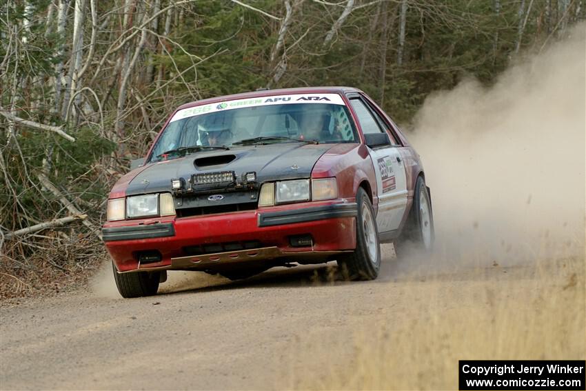 Neil CarlinSchauer / Tim Kohlmann Ford Mustang SVO on SS1.