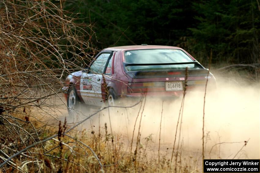 Neil CarlinSchauer / Tim Kohlmann Ford Mustang SVO on SS1.