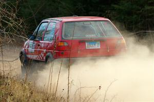 Nino Ortega / Peyton Goldenstein VW GTI on SS1.