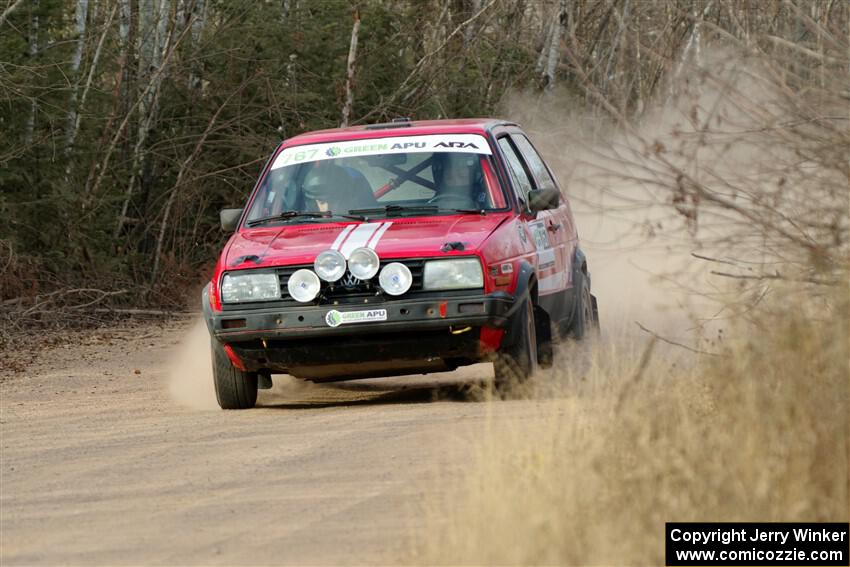 Nino Ortega / Peyton Goldenstein VW GTI on SS1.