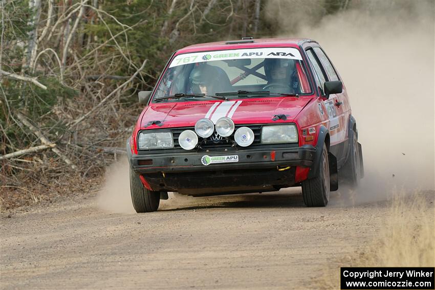 Nino Ortega / Peyton Goldenstein VW GTI on SS1.