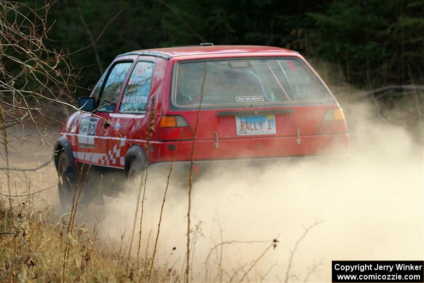 Nino Ortega / Peyton Goldenstein VW GTI on SS1.