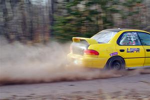 Steve Gingras / Katie Gingras Subaru Impreza on SS2.