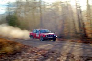 Levi Johnson / Griffin Johnson BMW 325e on SS2.