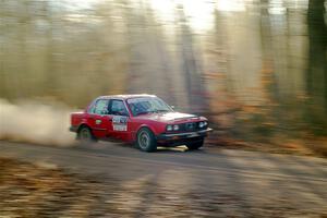 Levi Johnson / Griffin Johnson BMW 325e on SS2.