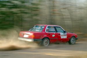 Levi Johnson / Griffin Johnson BMW 325e on SS2.