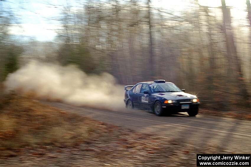 Matt Nykanen / Lars Anderson BMW 328i on SS2.