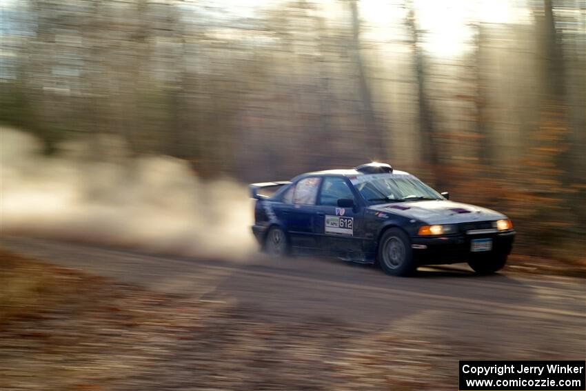 Matt Nykanen / Lars Anderson BMW 328i on SS2.