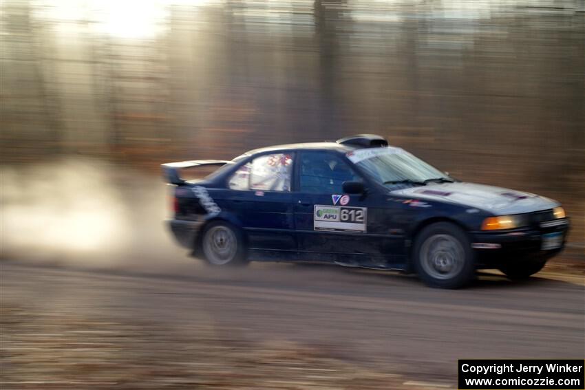 Matt Nykanen / Lars Anderson BMW 328i on SS2.