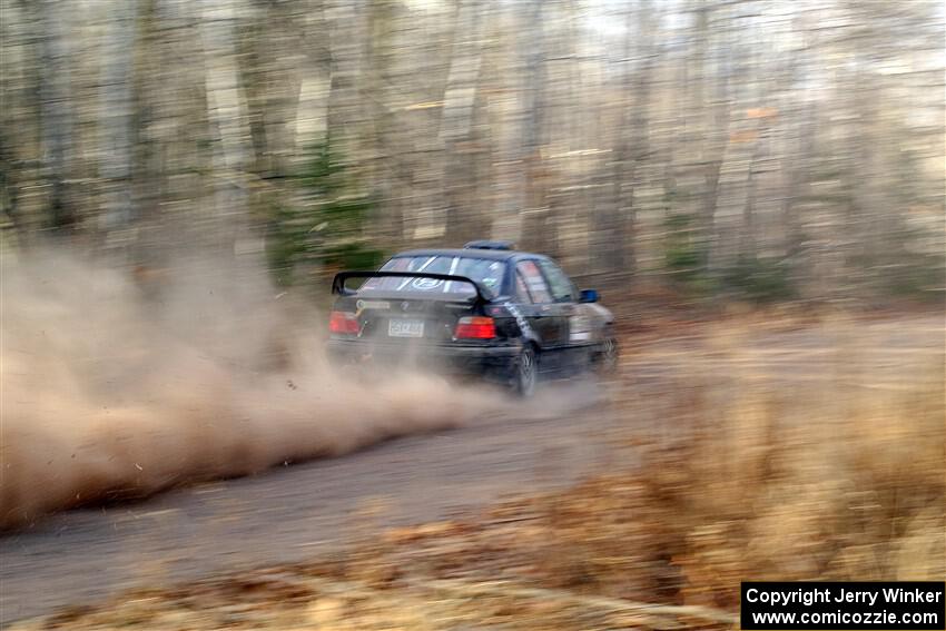 Matt Nykanen / Lars Anderson BMW 328i on SS2.